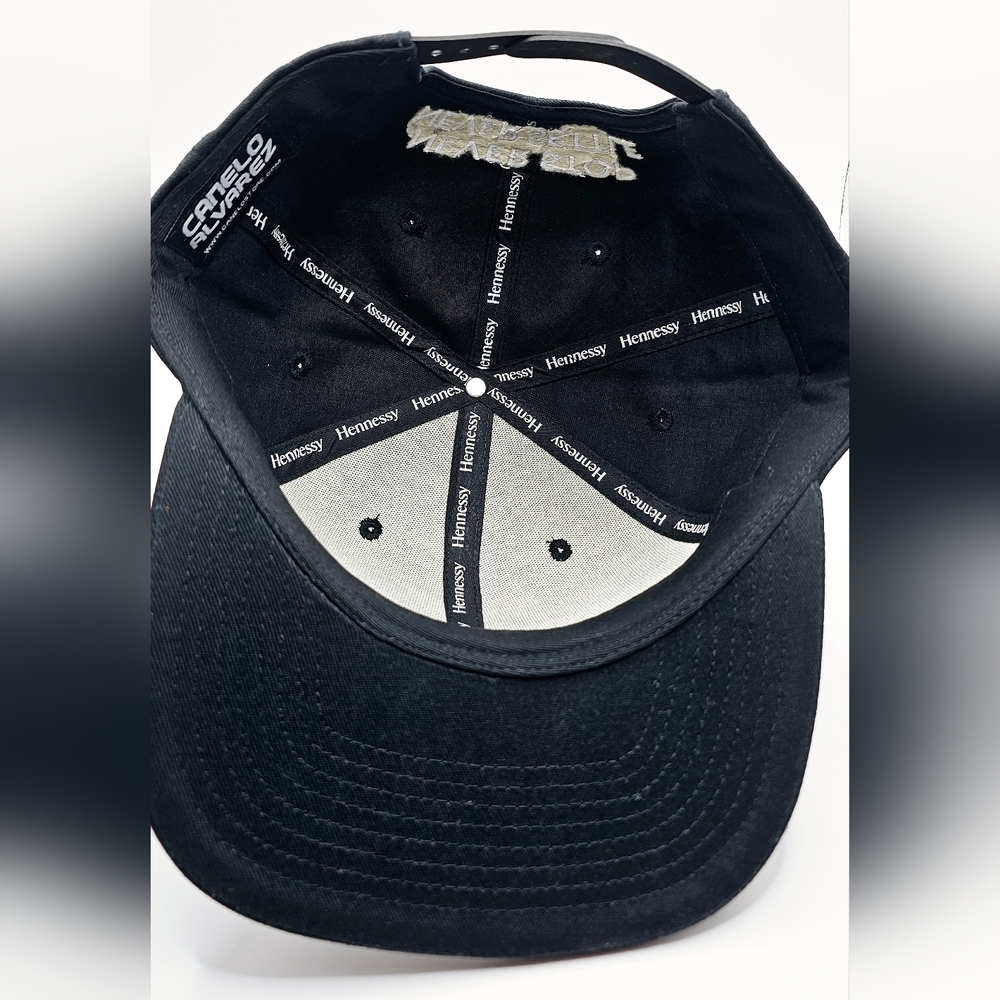 New Canelo x Hennessy Snapback Cap, hat / Never Stop Never Settle - Picture 7 of 8